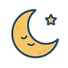 Bedtime stories for kids Logo